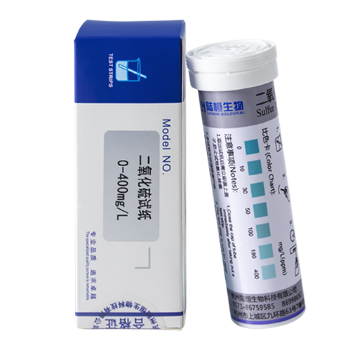陆恒二氧化硫检测试纸 0-400 mg/L