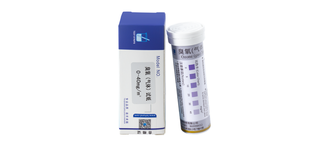 陆恒空气臭氧检测试纸 0-40 mg/m3