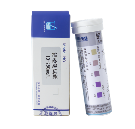 陆恒铝检测试纸 10-250 mg/L