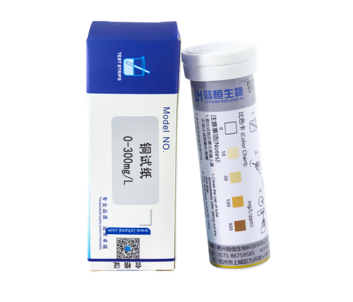 陆恒铜检测试纸 0-300 mg/L