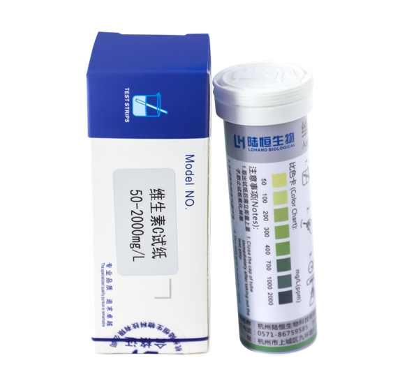 陆恒维生素C测试试纸 50-2000 mg/L