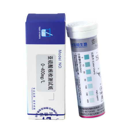 陆恒亚硫酸根检测试纸 0-400 mg/L