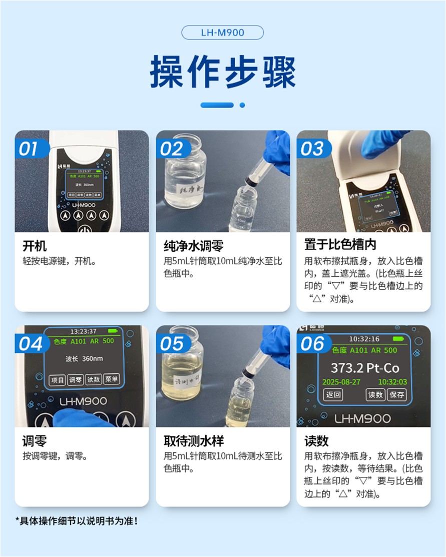 便携式色度仪 LH-M900新品上市(图7)