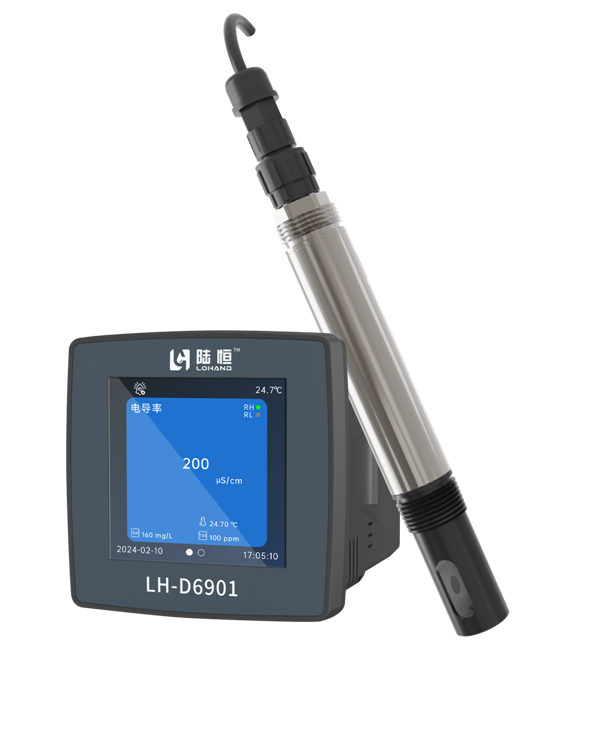 陆恒在线电导率监测仪 LH-D6901+LH-DE26