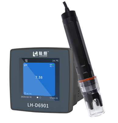 陆恒在线pH监测仪 LH-D6901+LH-DpH07