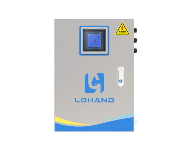 陆恒柜式在线多参数检测仪（ph余氯浊度温度）