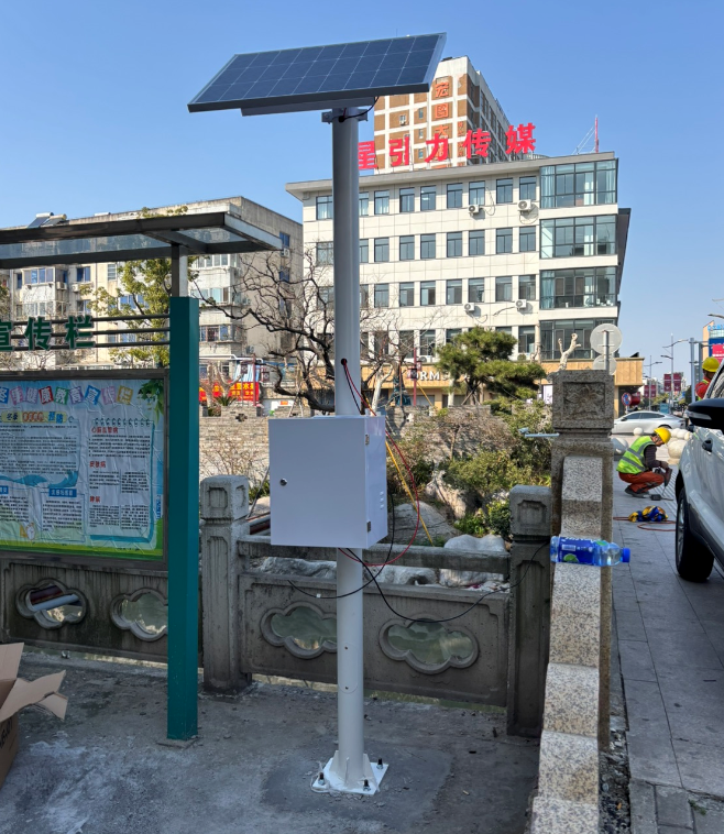 陆恒-江苏靖江城南河道水质在线监测