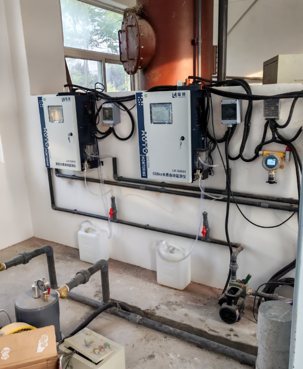 陆恒案例-陕西渭南临渭污水处理在线监测