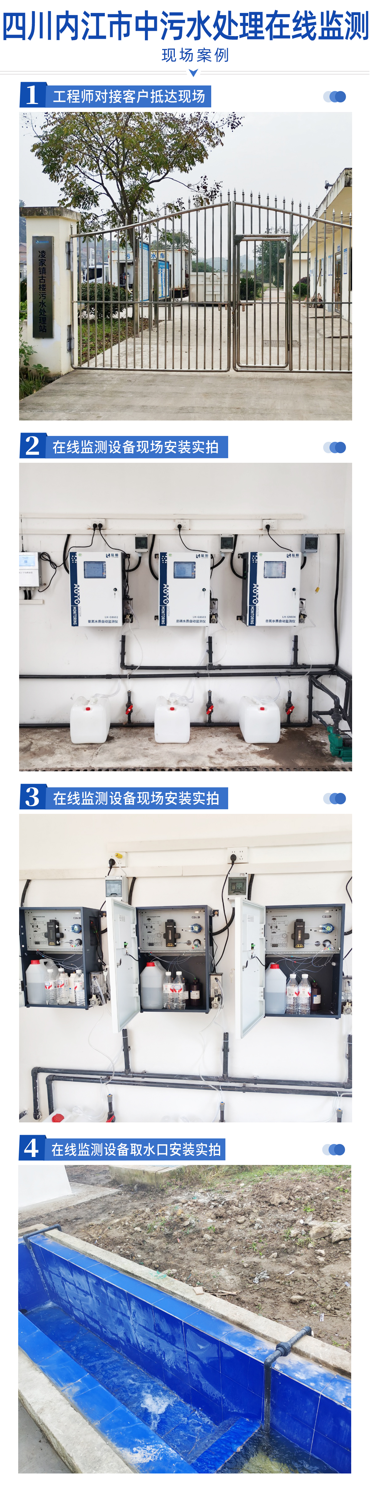 陆恒案例-四川内江市中污水处理在线监测(图2)